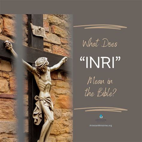 inhri|what does inri mean.